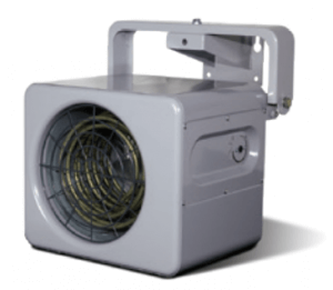 Elektrische ventilatorkachel geschikt voor gebruik in windturbines en windmolens. 